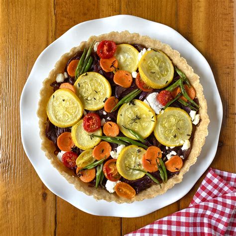 Seasonal Vegetable Tart Vegetable Tart Vegetable Seasoning Veggie