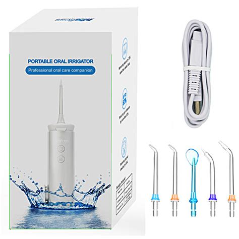 Портативный ирригатор полости рта H2OFloss HF-10 Mini White - купить в ...