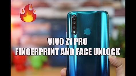 Vivo Z Pro Face Unlock And Fingerprint Is It The Fastest Youtube