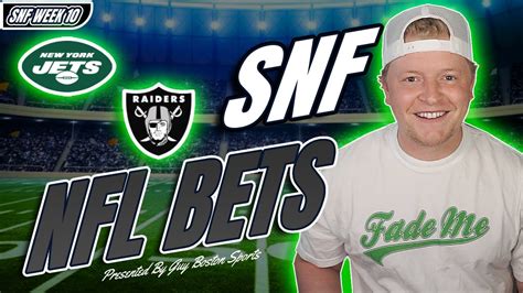 Jet Vs Raiders Sunday Night Football Picks Free Nfl Best Bets