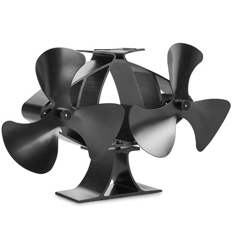 Vonhaus Double Stove Fan Twin Blades For Increased Circulation For