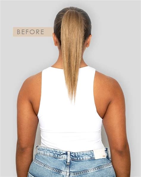 Inch Super Sleek Invisi Ponytail La Blonde Beauty Works