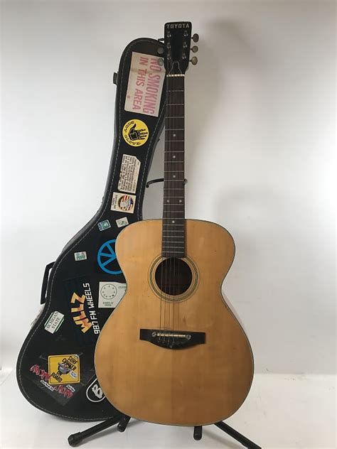 Toyota Acoustic Guitar Made In Japan Reverb