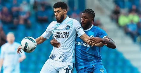 Şimşek Belçika da üstünlüğünü koruyamadı 2 1 Adana Demirspor Haber ADS