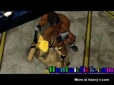 Huge Muscle Hentai Gay Hunk Group Gangbanged