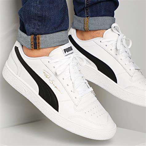 Puma - Baskets Ralph Sampson Low 370846 Puma White Puma Black ...