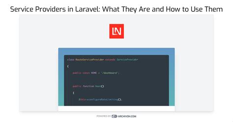 Service Providers In Laravel What They Are And How To Use Them