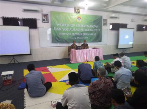 Dpd Ldii Garut Mengikuti Workshop Kesekretariatan Dan Sosialisasi