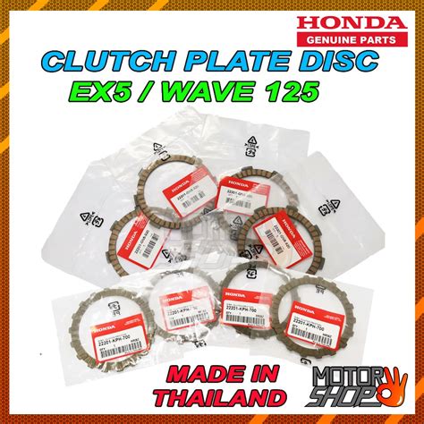 Honda Thailand Clutch Plate Disc Ex Wave Wave Oe Original Tobaki