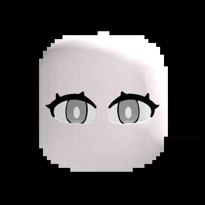 Colorable Anime Chibi Eyes White Roblox