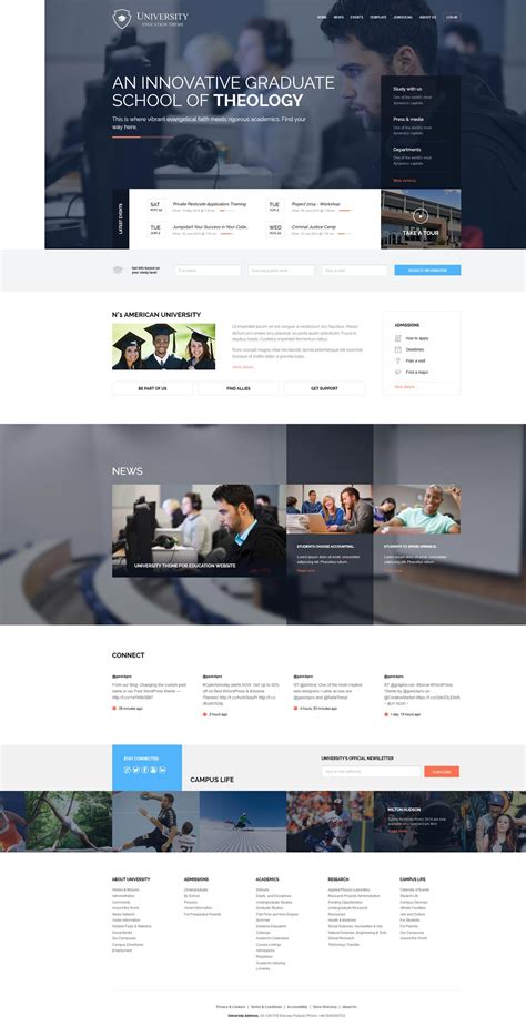 Education Joomla Templates for University and Schools | GavickPro