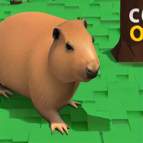 An Capybara In Roblox Openart