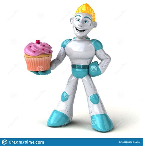 Robot 3d Illustration Stock Illustration Illustration Of Symbol