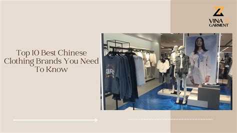 Top 10 Best Chinese Clothing Brands You Need To Know