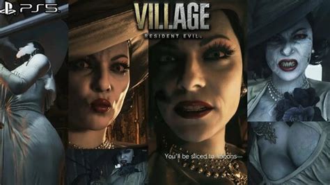 Resident Evil Village All Tall Vampire Lady Aka Alcina Dimitrescu