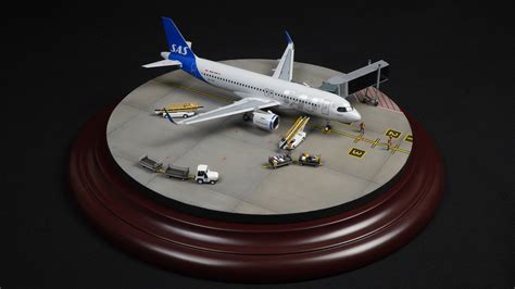 Aircraft Diorama Set 1/144 3D Model for Print STL - Etsy