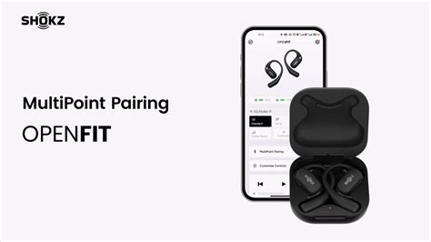 Shokz Openfit How To Multipoint Pairing Youtube