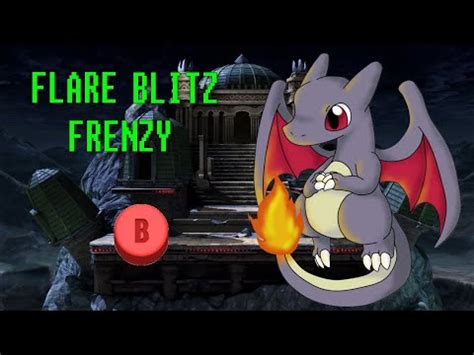 Flare Blitz Frenzy Smash Ultimate Charizard Montage YouTube