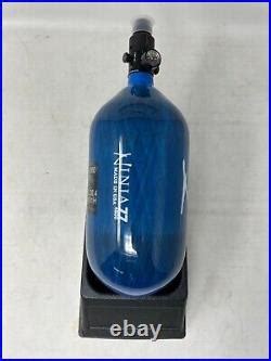 Ninja SL2 77 4500 Carbon Fiber HPA Tank With Standard Regulator Blue White