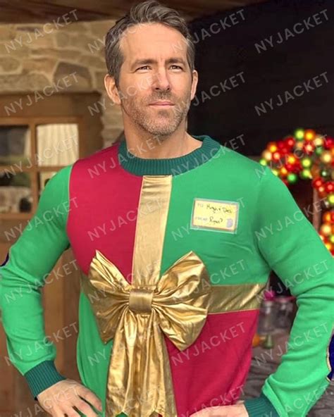 Ryan Reynolds Christmas Sweater | Men's Trendy Sweater At 30% OFF