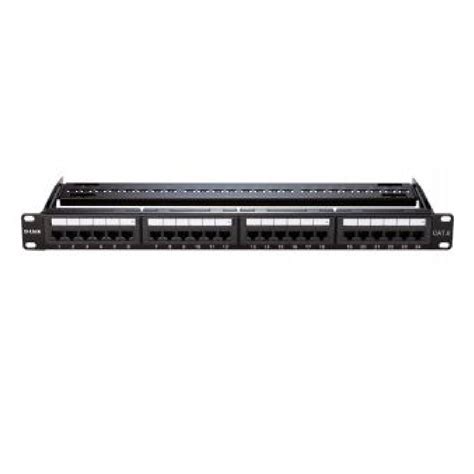 24 Port Cat6 Unshielded Fully Loaded Punch Down Patch Panel Keystone