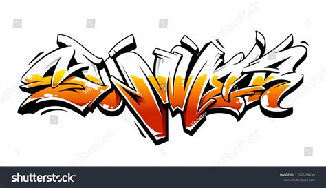 Summer Graffiti Vector Original Lettering Summer Stock Vector Royalty