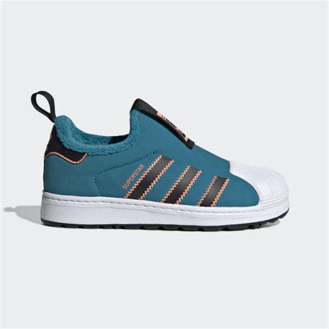 adidas Кроссовки Superstar 360 Winter - бирюзовый | adidas Россия