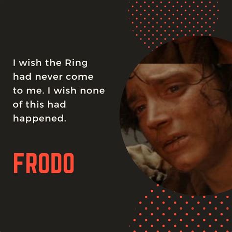 Lord Of The Rings Quotes Frodo To Sam | Wallpaper Image Photo