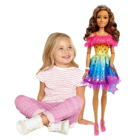 Ripley Mu Eca Barbie Hjy Large Dolls Latina Arcoiris Ni As A Os En Adelante
