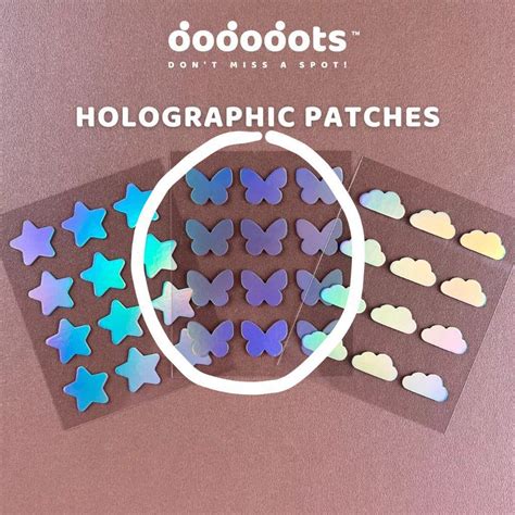 Dododots Daydream Butterfly Beauty Patch Pimple Patch Acne Removal