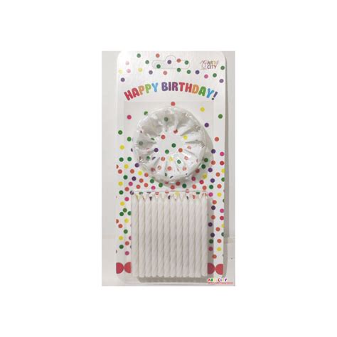 Свічка - Happy Birthday, з підставкою - Гармонія