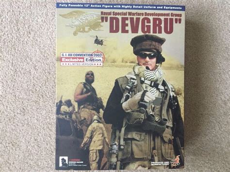 Hot Toys Navy Seal Devgru Naval Special Warfare Gi Joe Exclusive Figure Mib