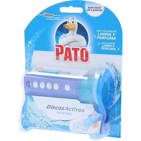 Bloco San Pato Disco Activo Fragrância Marinho 36 mL Blocos