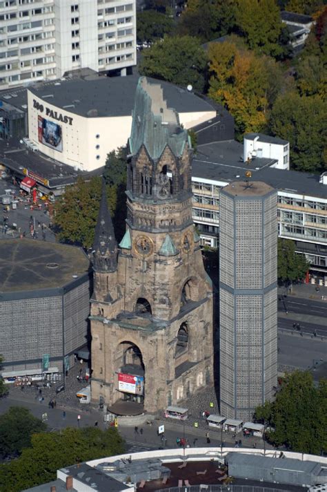 Berlin von oben Berliner Gedächtniskirche