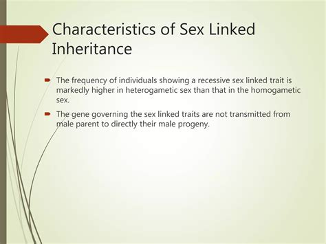 Sex Linked Sex Influenced Sex Limited Traits In Poultry PPTX
