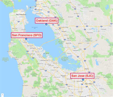 Which SF Bay Area Airport is Best: SFO, OAK, or SJC? (2019 ...