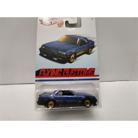 NISSAN SKYLINE RS KDR FLYING CUSTOMS HOT WHEELS BCN STOCK CARS