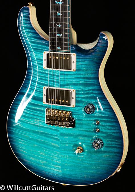 Prs Private Stock 9456 Custom 24 08 Faded Turquoise Smoke Burst