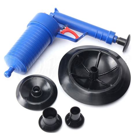 High Pressure Air Drain Blaster Pump Plunger Sink Pipe Clog Remover