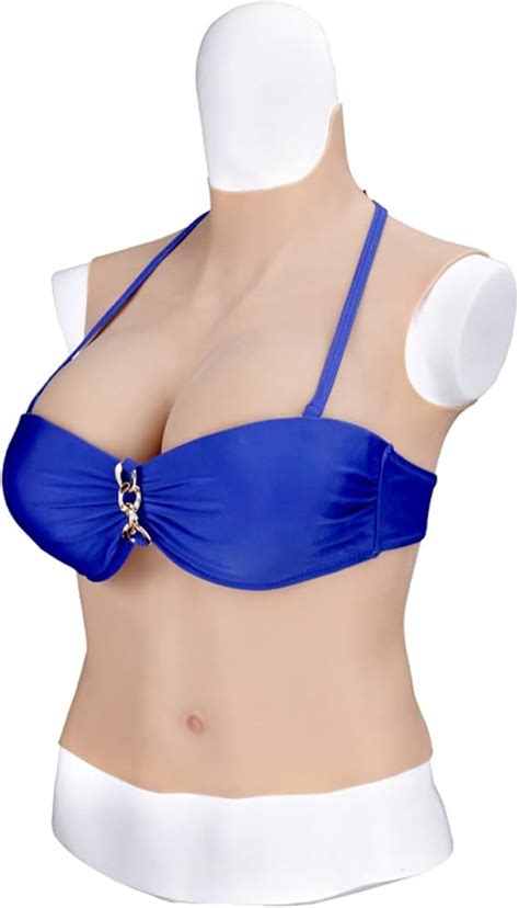 Comfortable Silicone Breast Form Silicone Filled Z Cup False Breasts