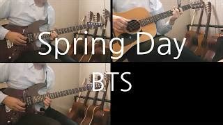 BTS Spring day guitar cover by FFGuitar แผน