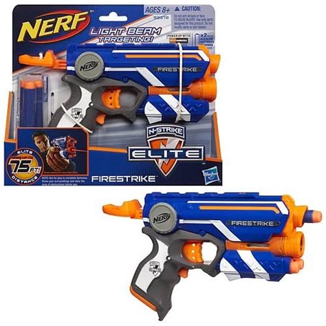 Jual Nerf Gun N Strike Elite Firestrike Light Beam Quality New Murah