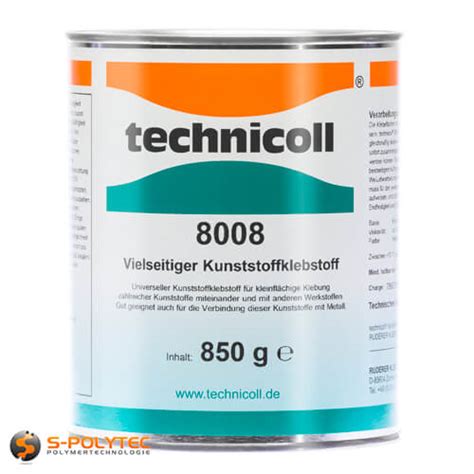 Technicoll 8008 colorless - universal plastic adhesive