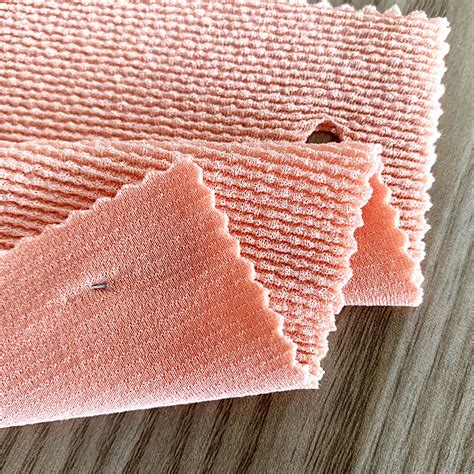 Wholesale Textured Swimwear Fabric Recycled Polyester Crepe Spandex Fabric For Bikini Swimsuit