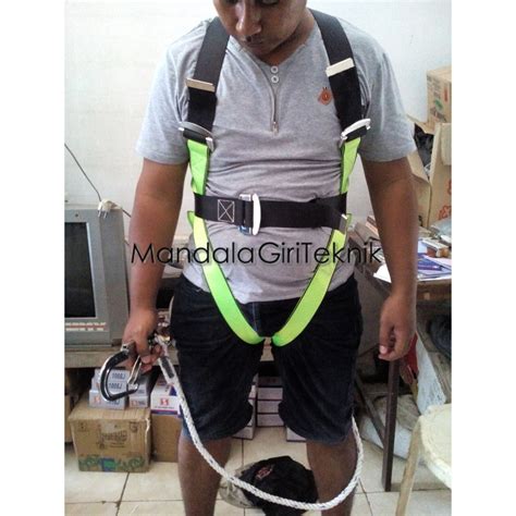 Jual Full Body Harness Single Hook Safety Belt Gosave Eco Series