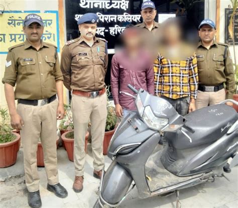 संवाददाता दैनिक हाक न्यूज पिरान कलियर कलियर पुलिस ने चोरी की स्कूटी