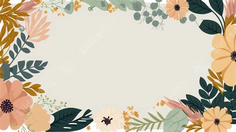 Floral Light Blue White Powerpoint Background For Free Download ...