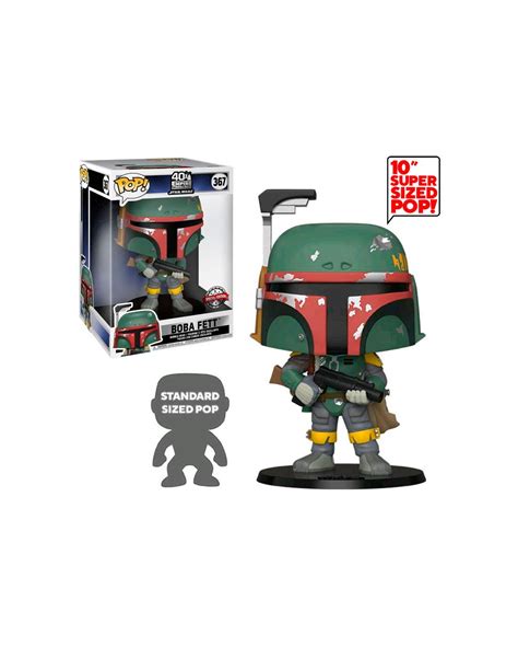 Funko Pop Boba Fett 25 cm Edición Especial Super Sized Star Wars