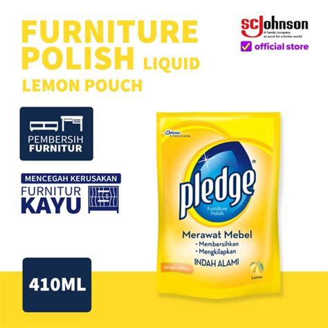 Jual Pledge Liquid Refill Ml Lemon Pembersih Mebel Furniture Kayu