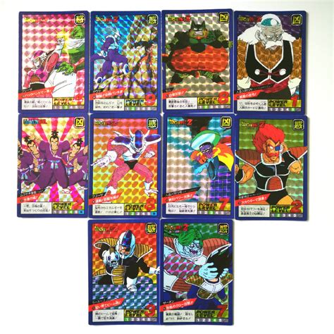 Lot de cartes de collection Dragon Ball Z 6 réédition reconnaissance